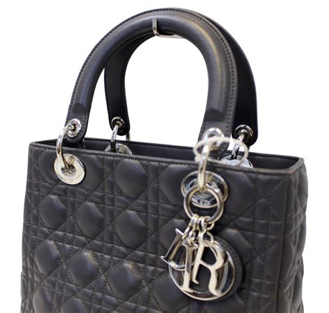 dior quilted handbag|medium cannage lady dior bag.